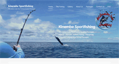 Desktop Screenshot of kinembe-sportfishing.com